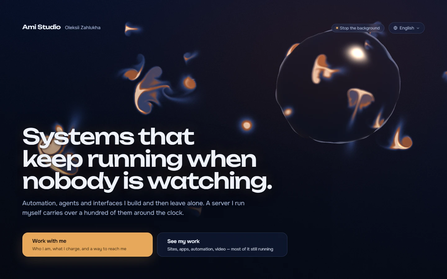 Ami Studio — this very site